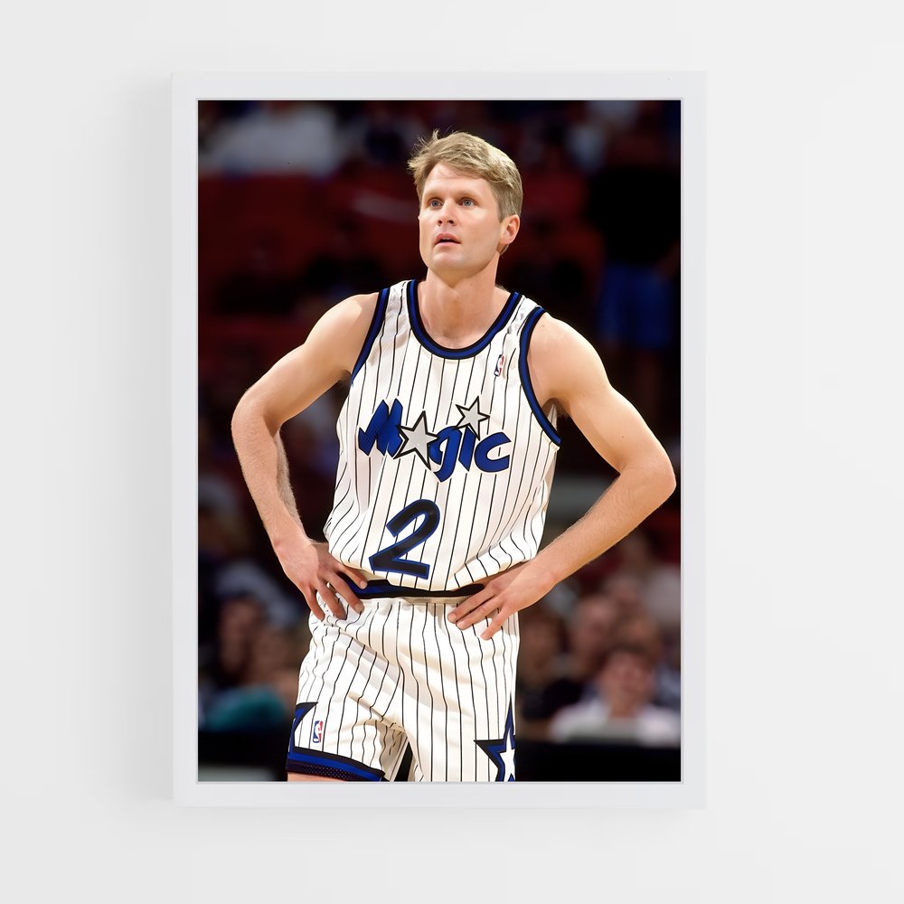 Poster Steve kerr – affiche Basketball (vue 3)